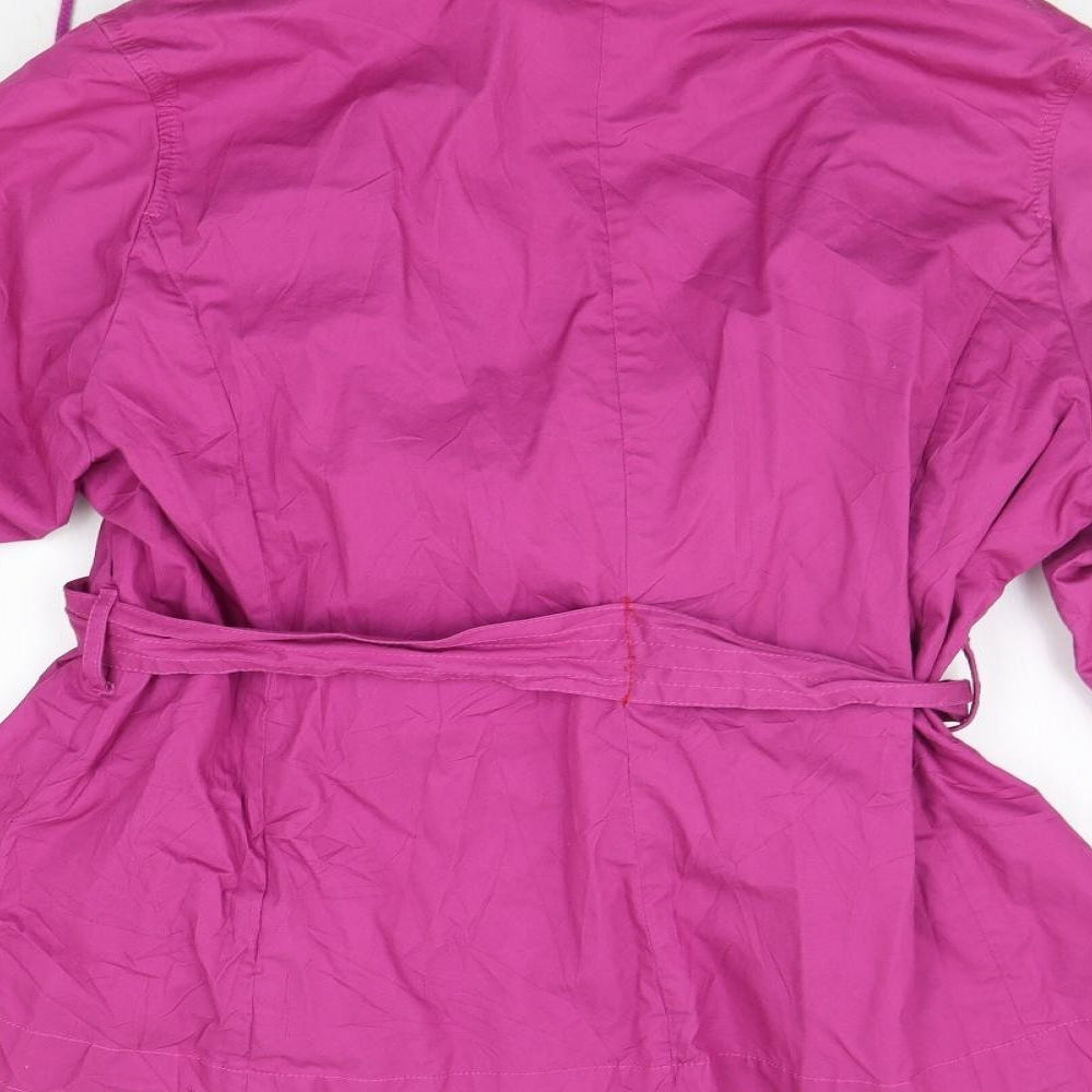 Marks and Spencer Womens Pink   Jacket Coat Size 20