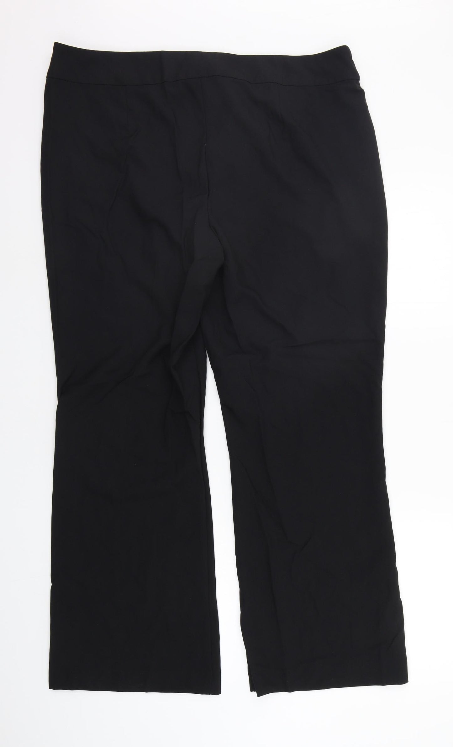George Womens Black   Trousers  Size 18 L29 in