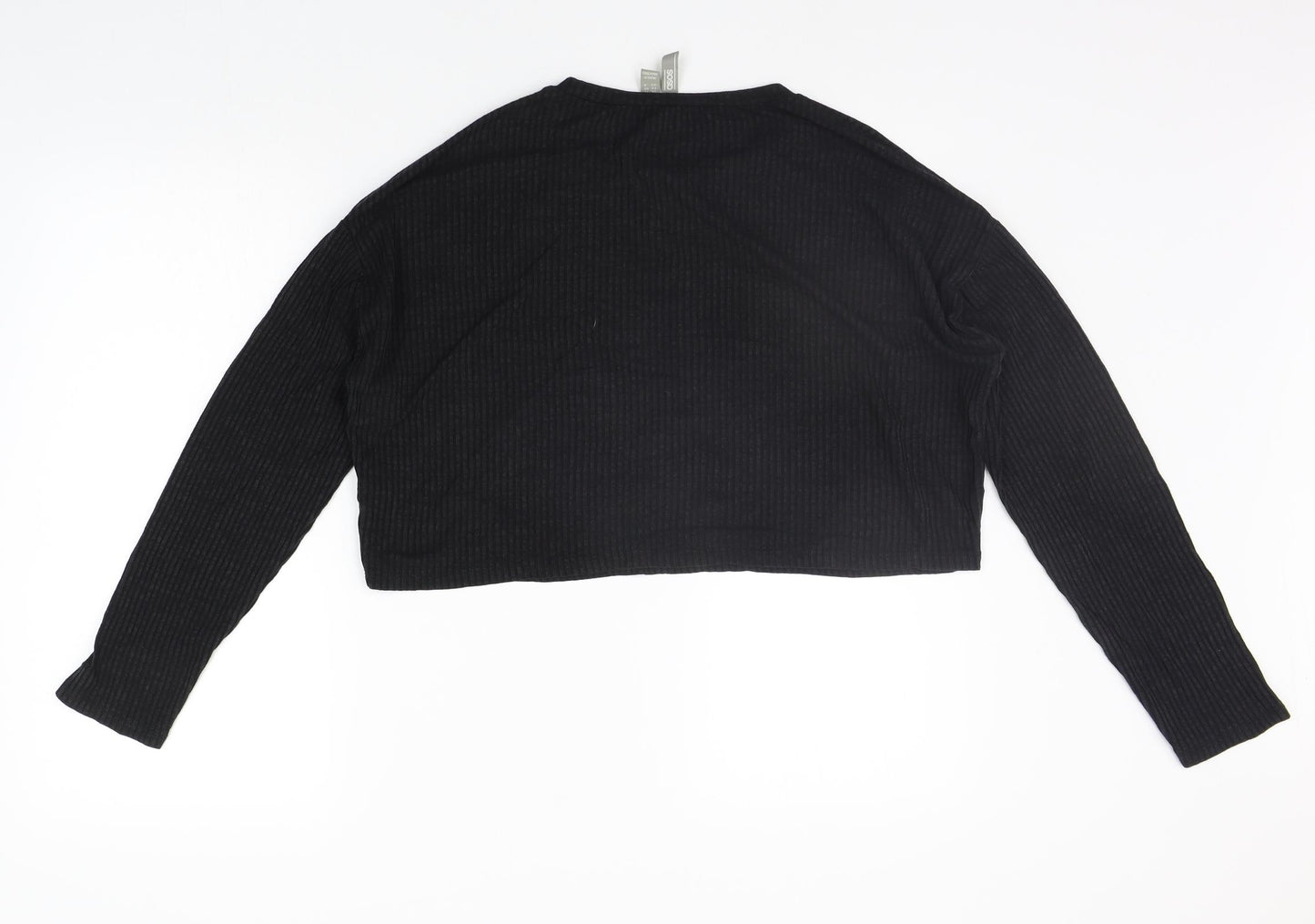 ASOS Womens Black   Basic T-Shirt Size 12