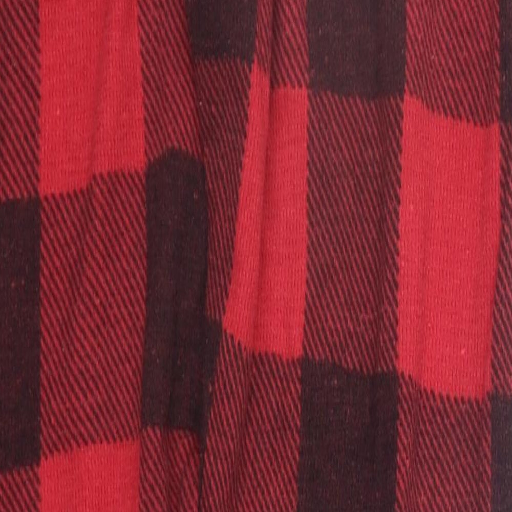 Victoria's Secret Girls Red Check  Top Pyjama Pants Size M