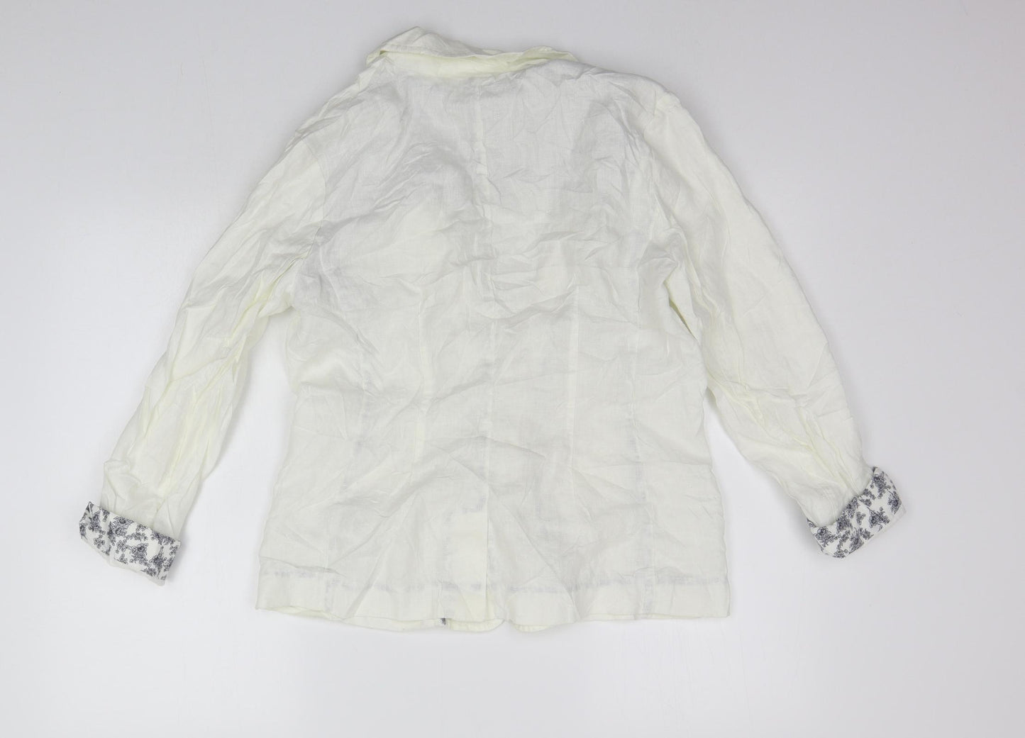 Beacon Cove Womens White   Jacket Suit Jacket Size 12
