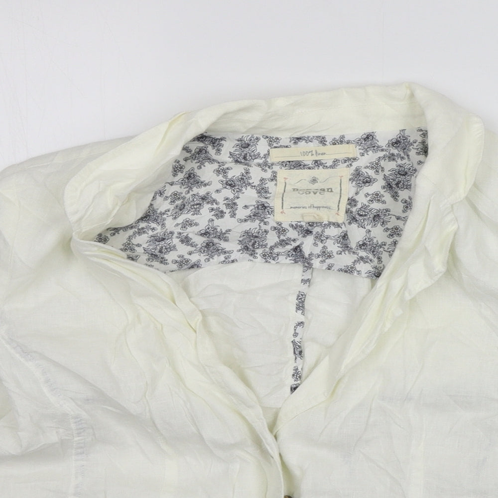 Beacon Cove Womens White   Jacket Suit Jacket Size 12