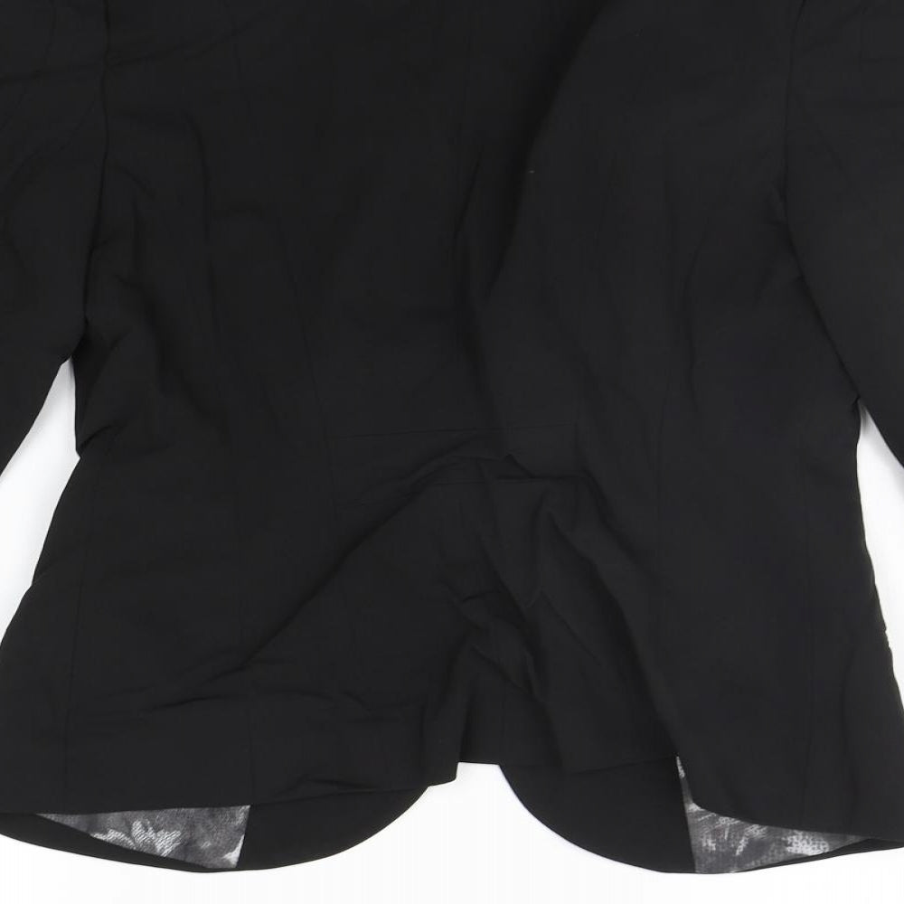 Dorothy Perkins Womens Black   Jacket Suit Jacket Size 12