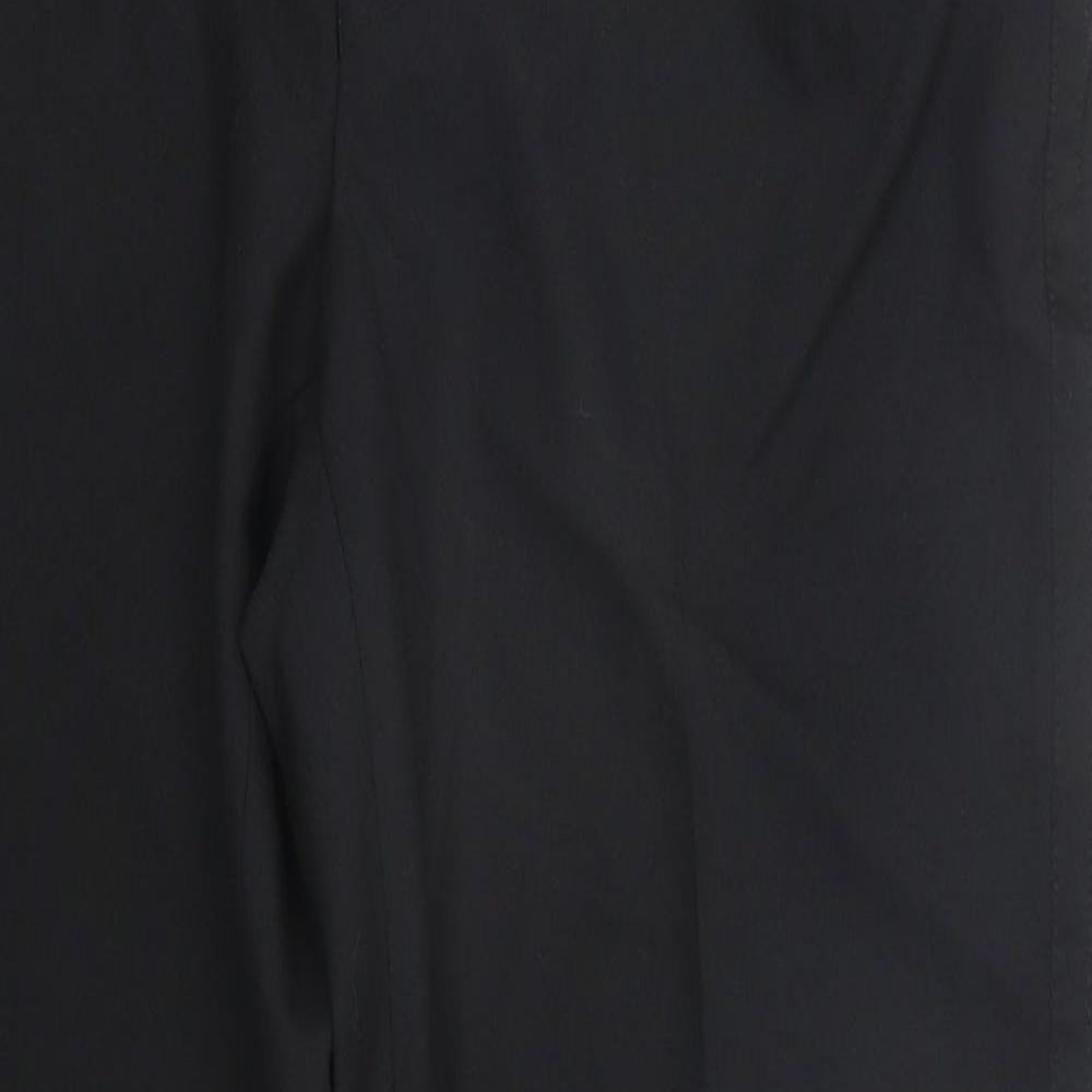st Michael Mens Black   Trousers  Size 36 in L33 in