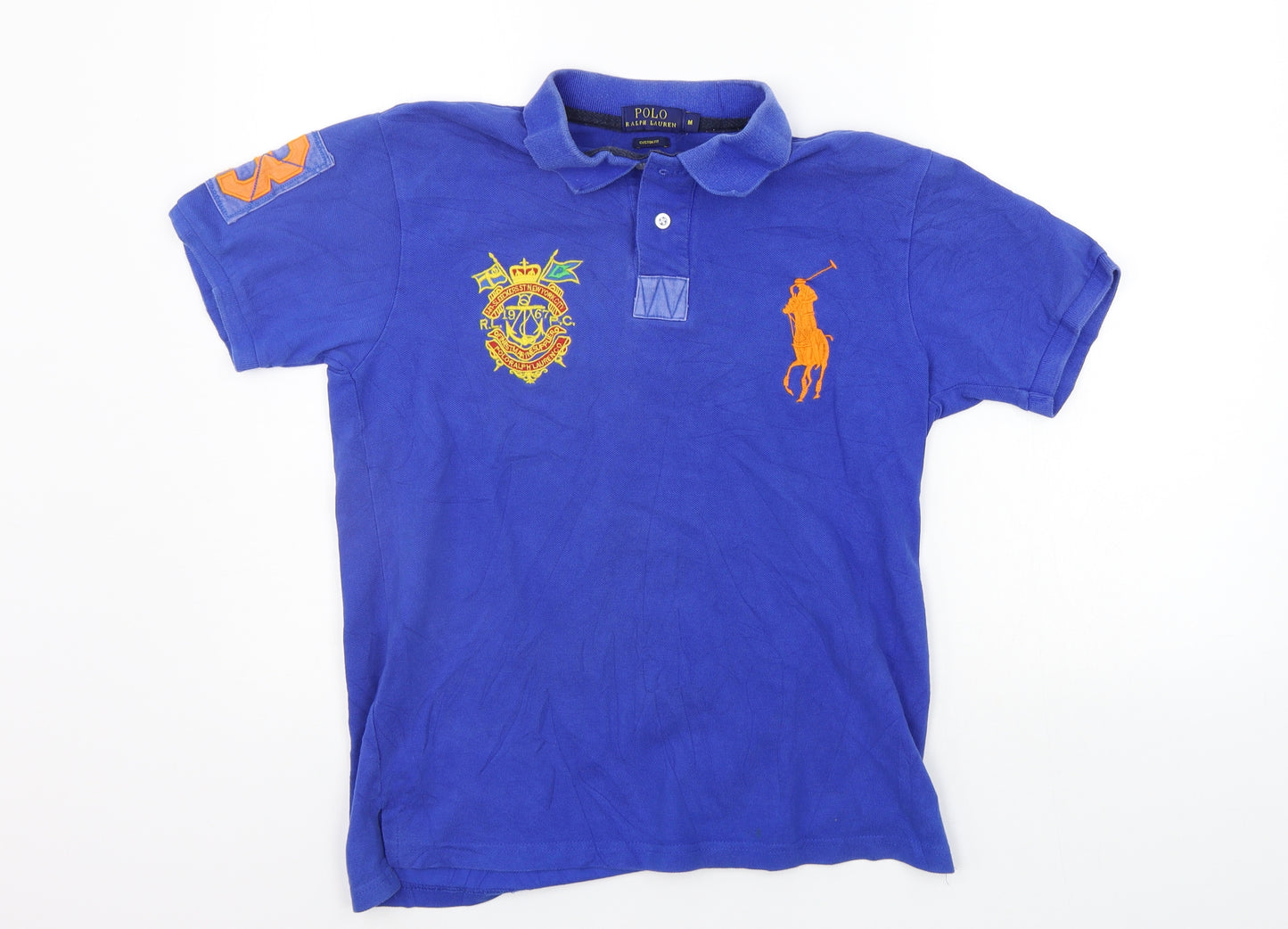 Ralph Lauren Mens Blue    Polo Size M