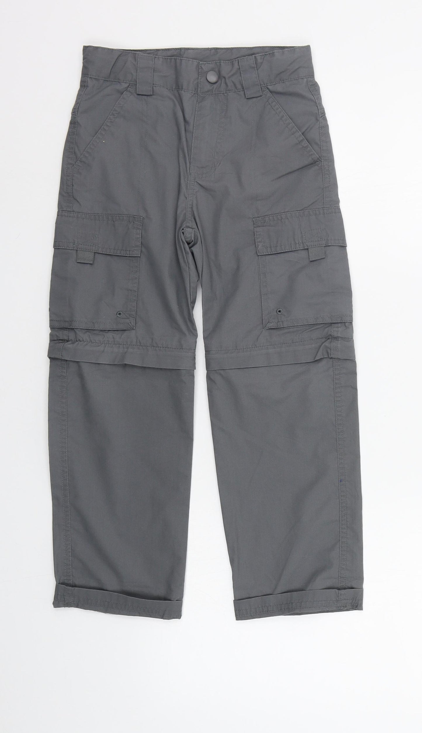 moutain warehouse Boys Grey   Chino Trousers Size 7-8 Years