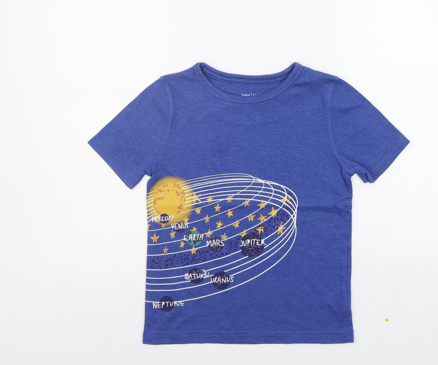 John Lewis Boys Blue   Basic Polo Size 8 Years