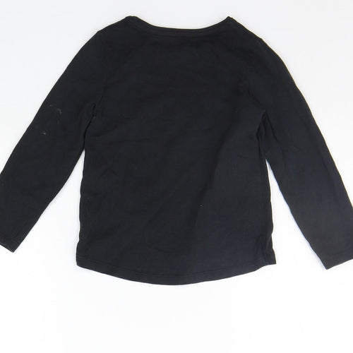 Nutmeg Girls Grey   Basic T-Shirt Size 5-6 Years