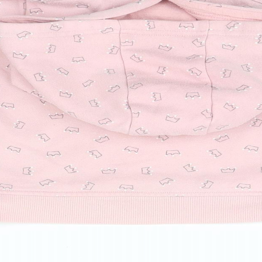 Primark Girls Pink   Pullover Hoodie Size 5-6 Years