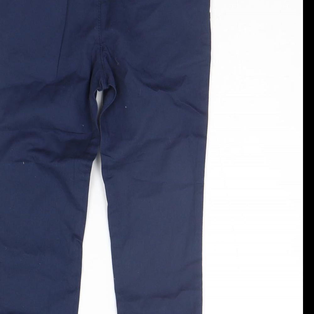 H&M Boys Blue Ikat  Chino Trousers Size 4-5 Years