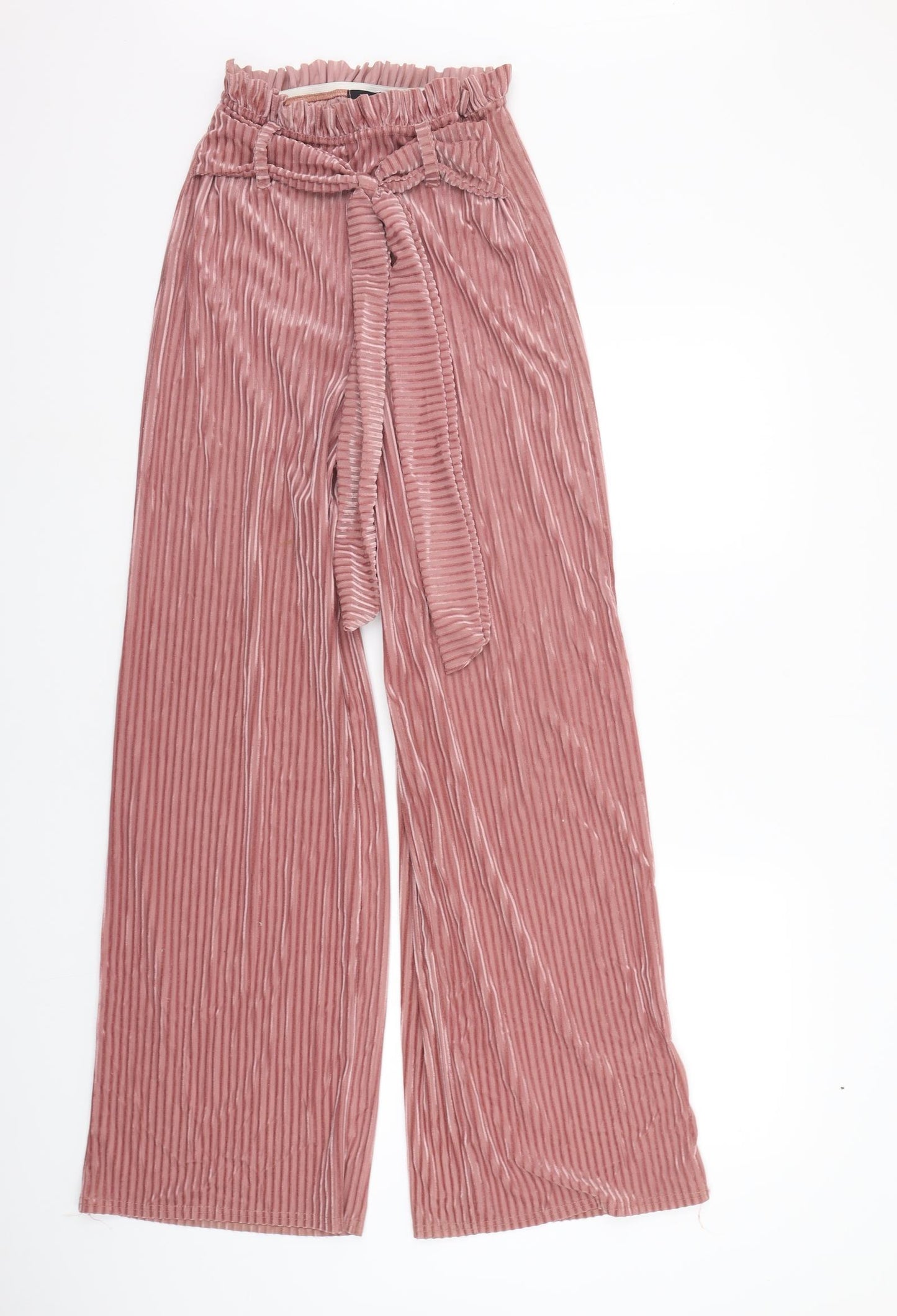 New Look Womens Pink   Trousers  Size 8 L33 in - Elasticated Waist