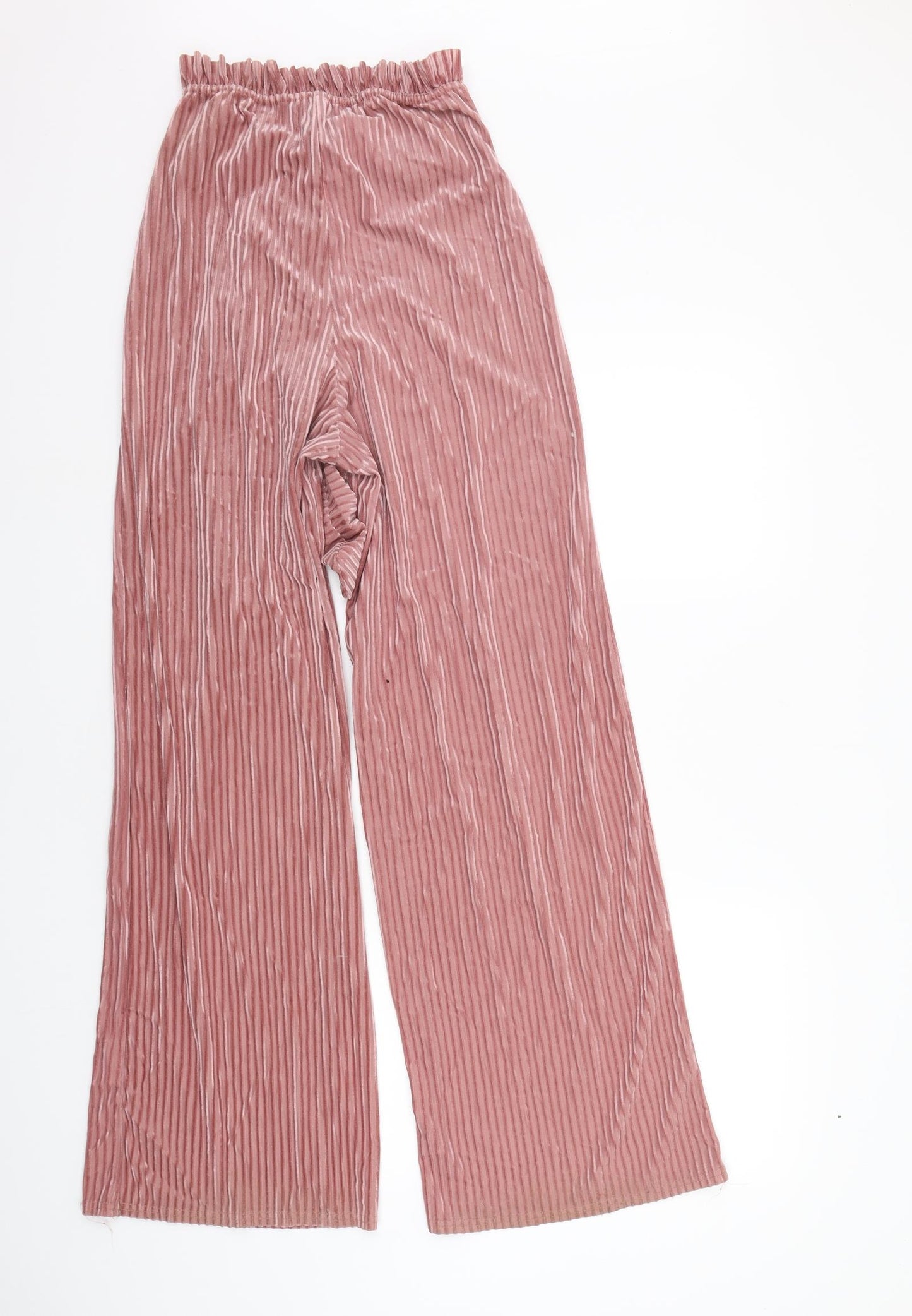 New Look Womens Pink   Trousers  Size 8 L33 in - Elasticated Waist