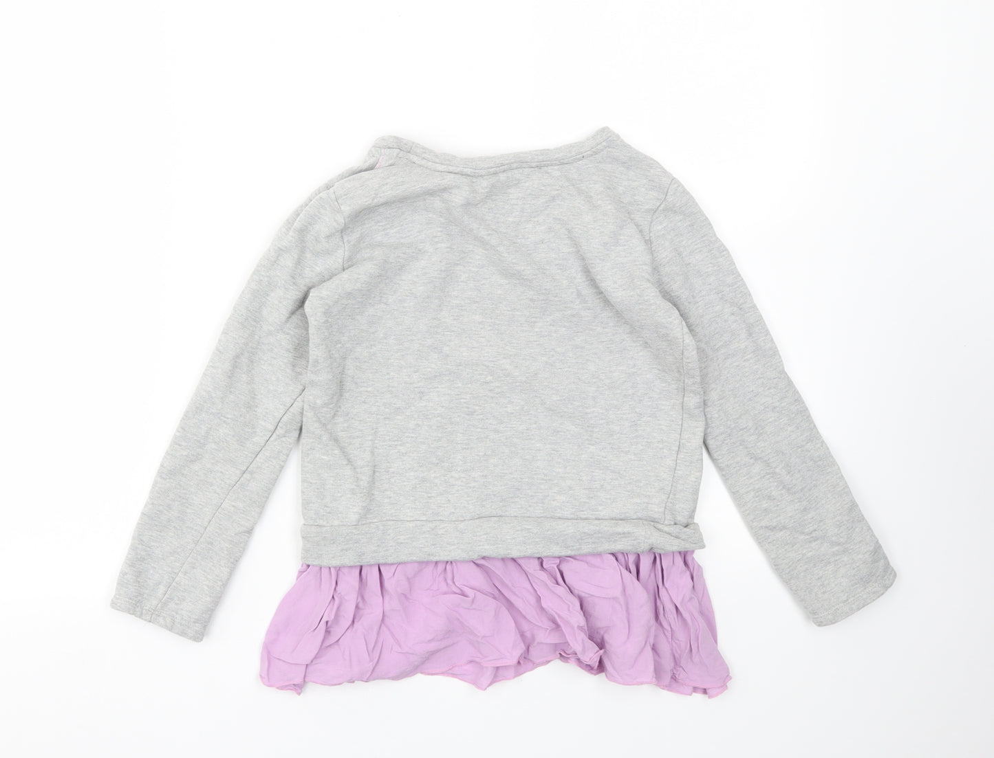 Pumpkin Patch Girls Grey   Pullover Jumper Size 9 Years