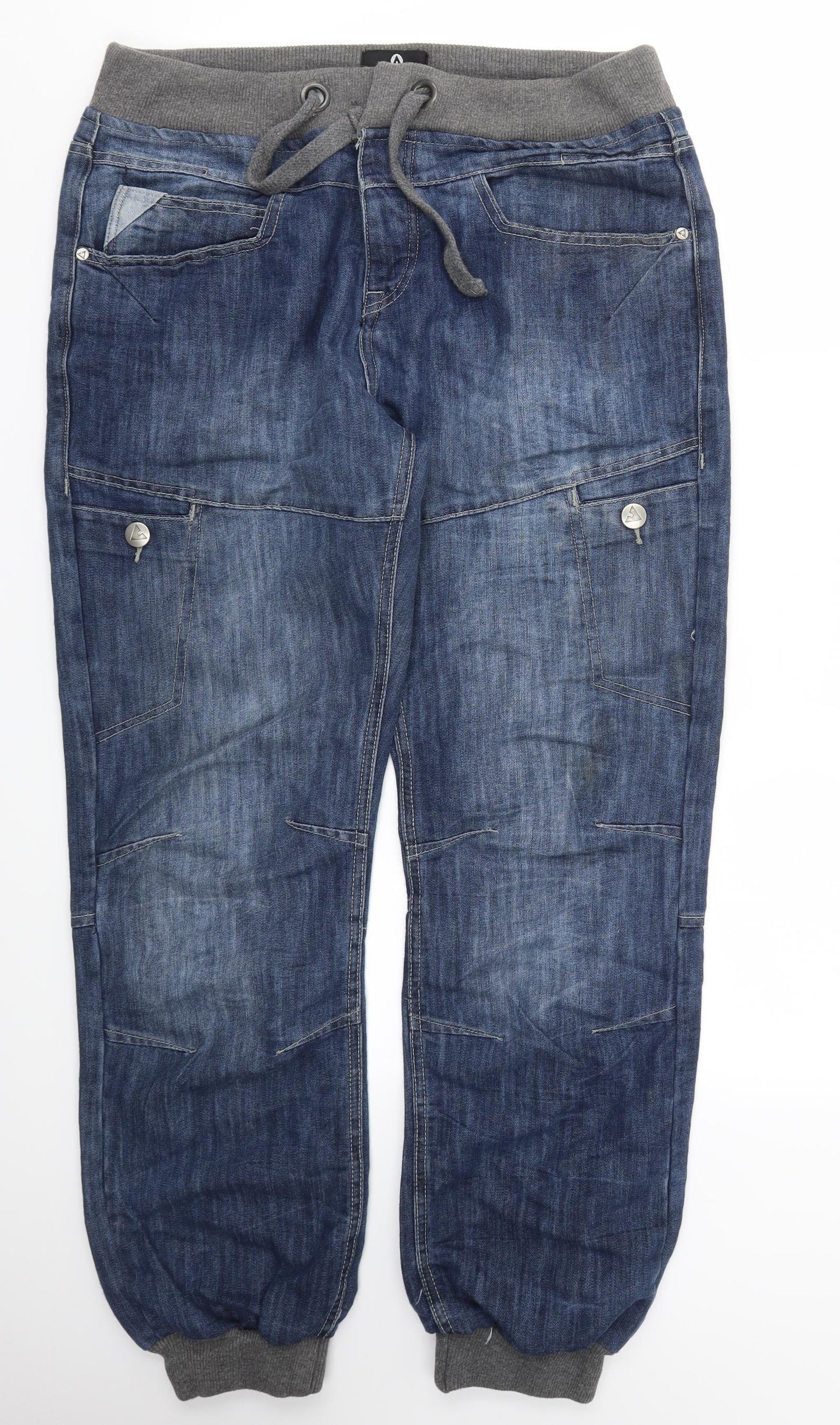 AIRWALK Mens Blue   Straight Jeans Size 36 in L30 in