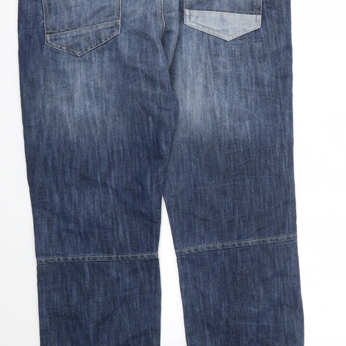 AIRWALK Mens Blue   Straight Jeans Size 36 in L30 in