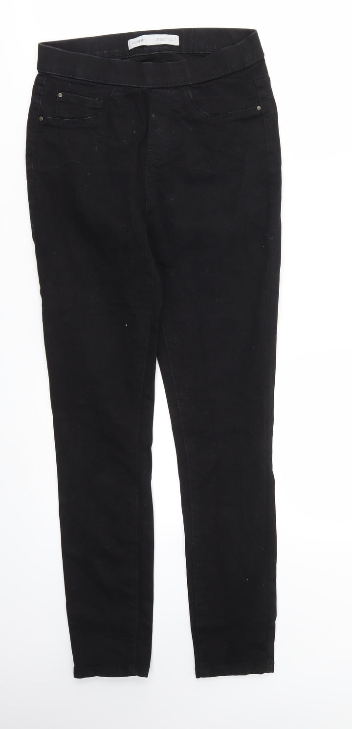 George Womens Black Skinny Jeans Size 8 L26 in - stretch waistband
