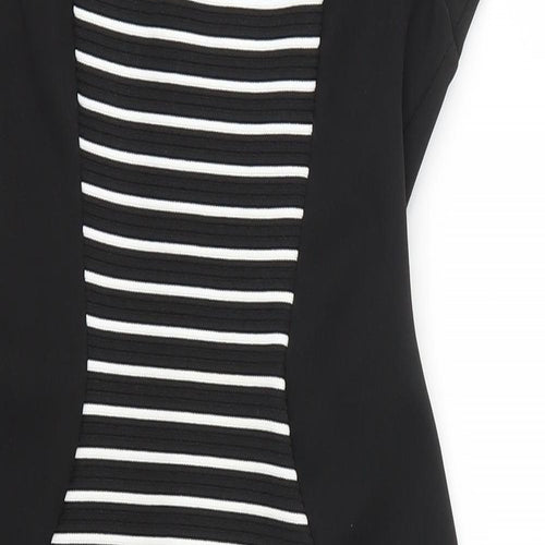 Jessica Womens Multicoloured Striped  A-Line  Size 10