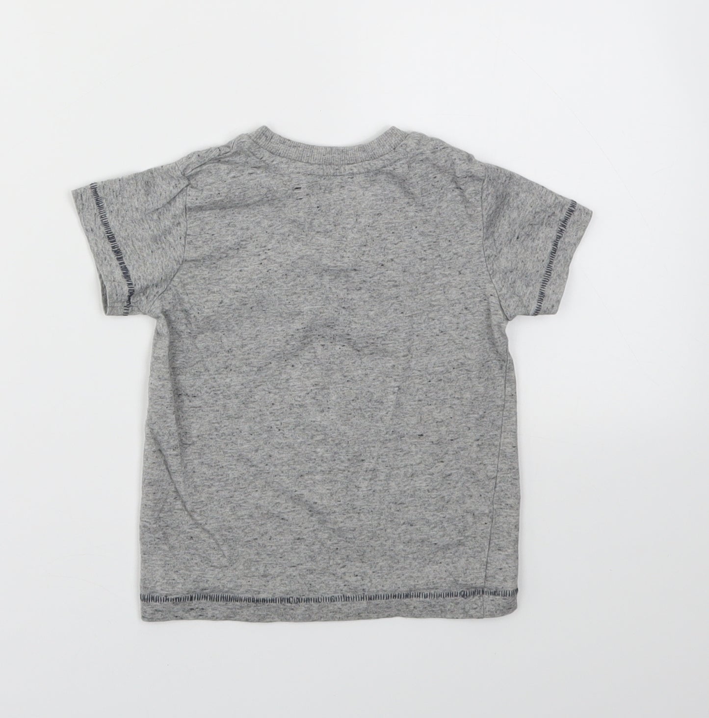 Matalan Boys Grey   Basic T-Shirt Size 12-18 Months