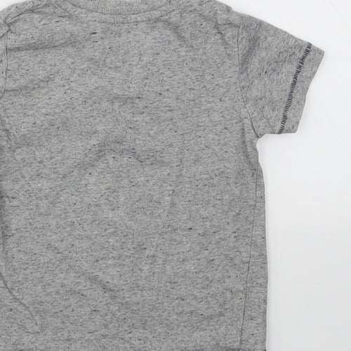 Matalan Boys Grey   Basic T-Shirt Size 12-18 Months