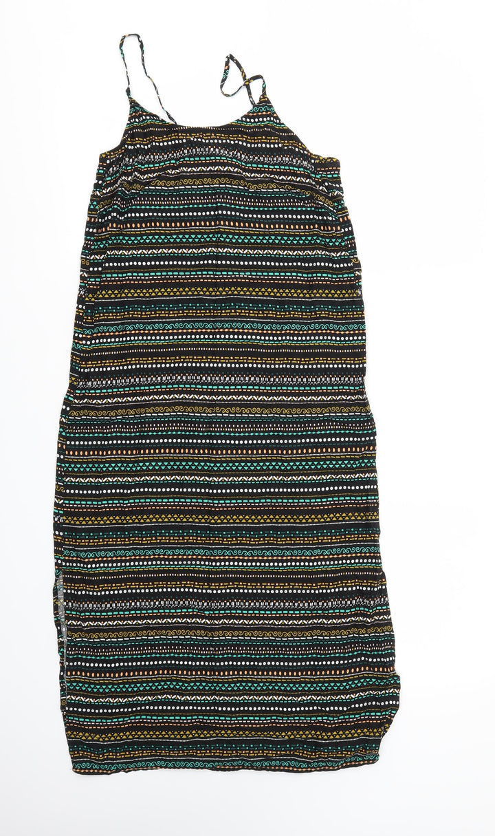 H&M Womens Multicoloured Fit & Flare Size 4