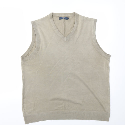 BHS Mens Beige   Pullover Sweatshirt Size L