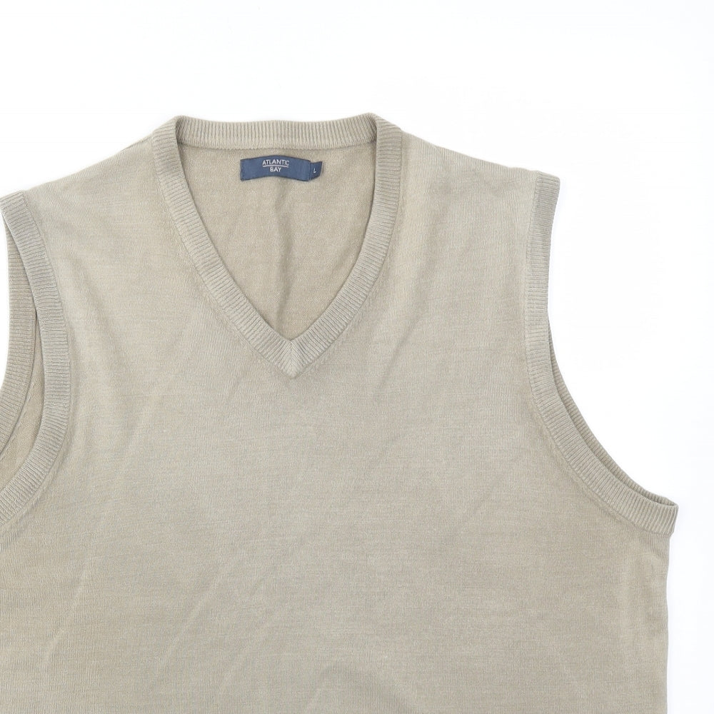 BHS Mens Beige   Pullover Sweatshirt Size L