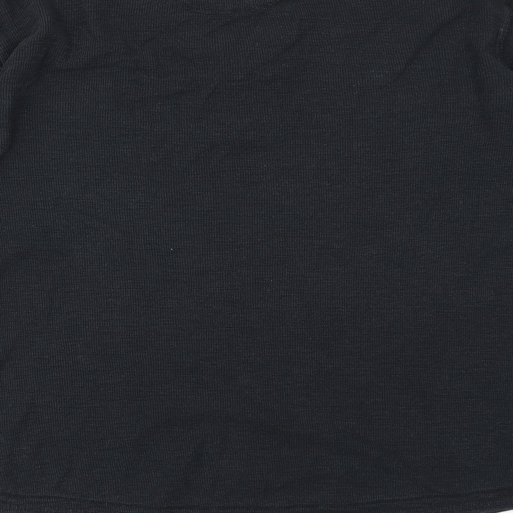 NEXT Mens Black    T-Shirt Size L
