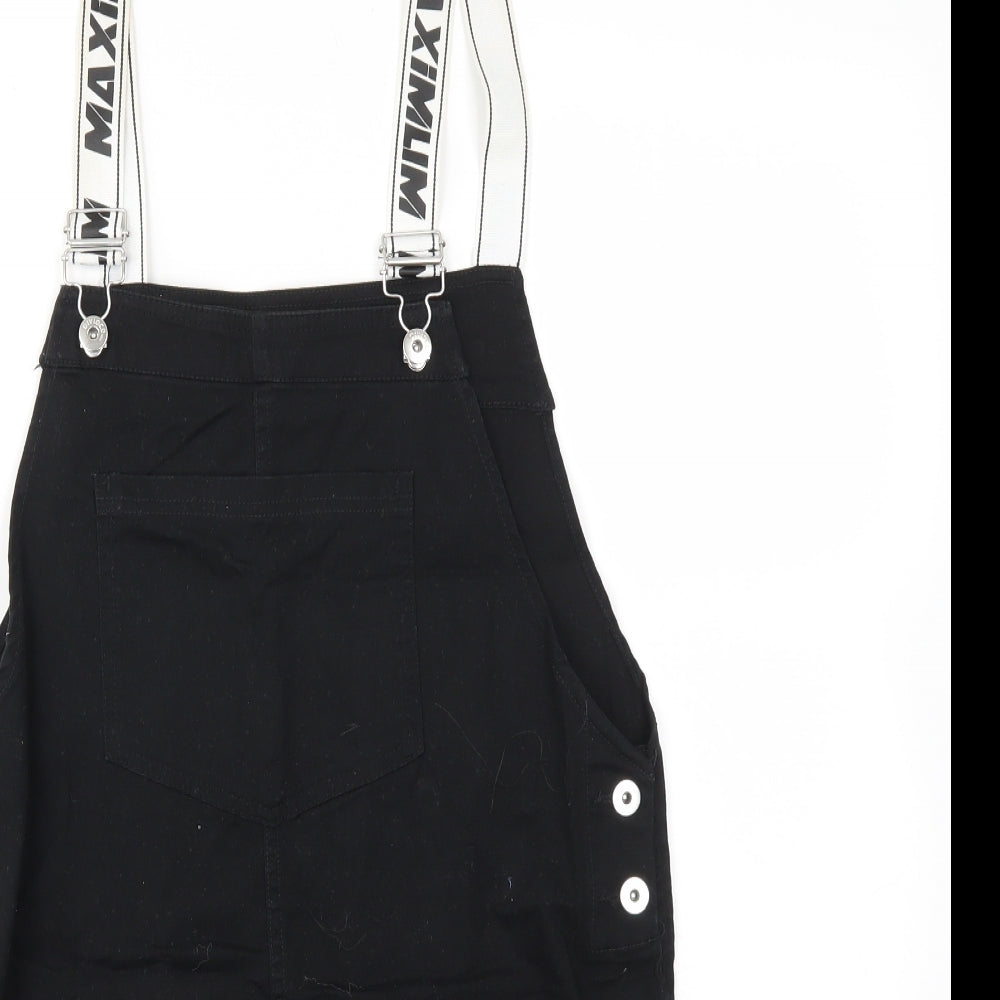 H&M Womens Black   Fit & Flare  Size 8