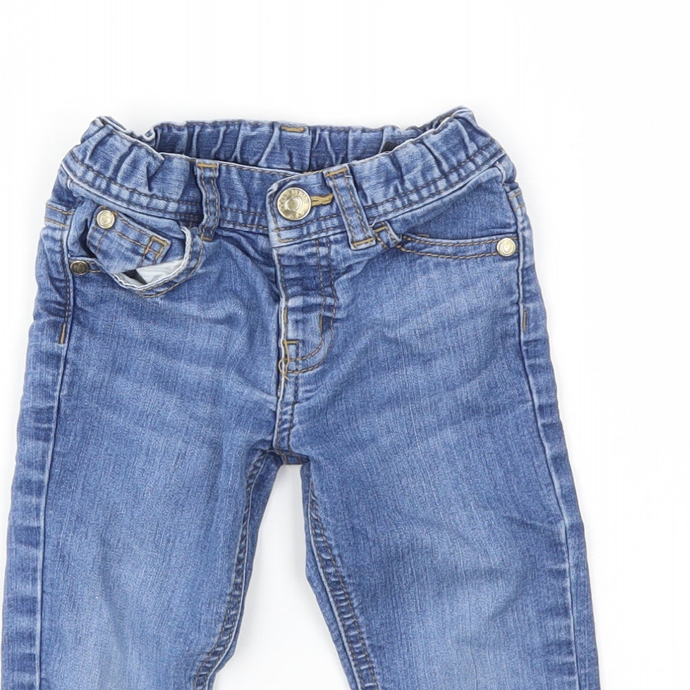 M Girls Blue   Capri Jeans Size 18 Months