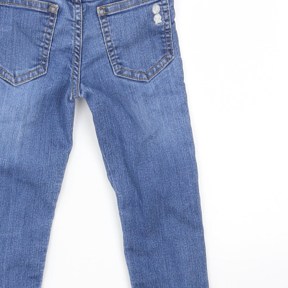 M Girls Blue   Capri Jeans Size 18 Months