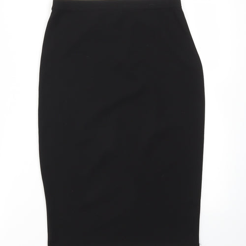 IX Womens Black   A-Line Skirt Size 10  - stretch waistband