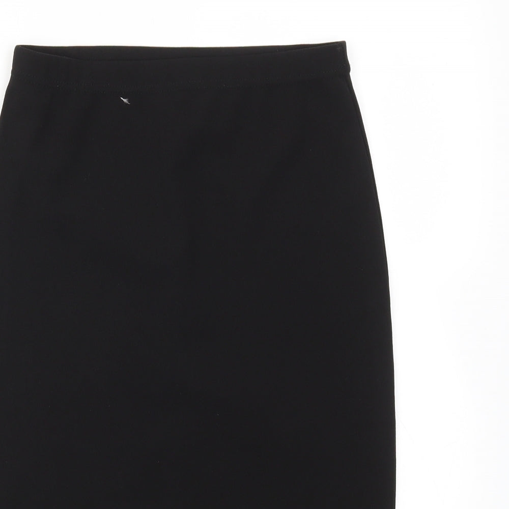 IX Womens Black   A-Line Skirt Size 10  - stretch waistband