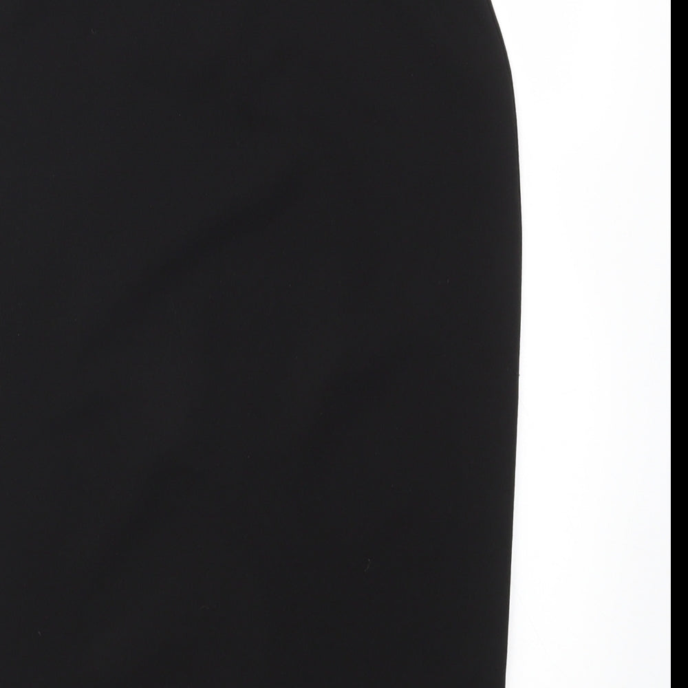 IX Womens Black   A-Line Skirt Size 10  - stretch waistband