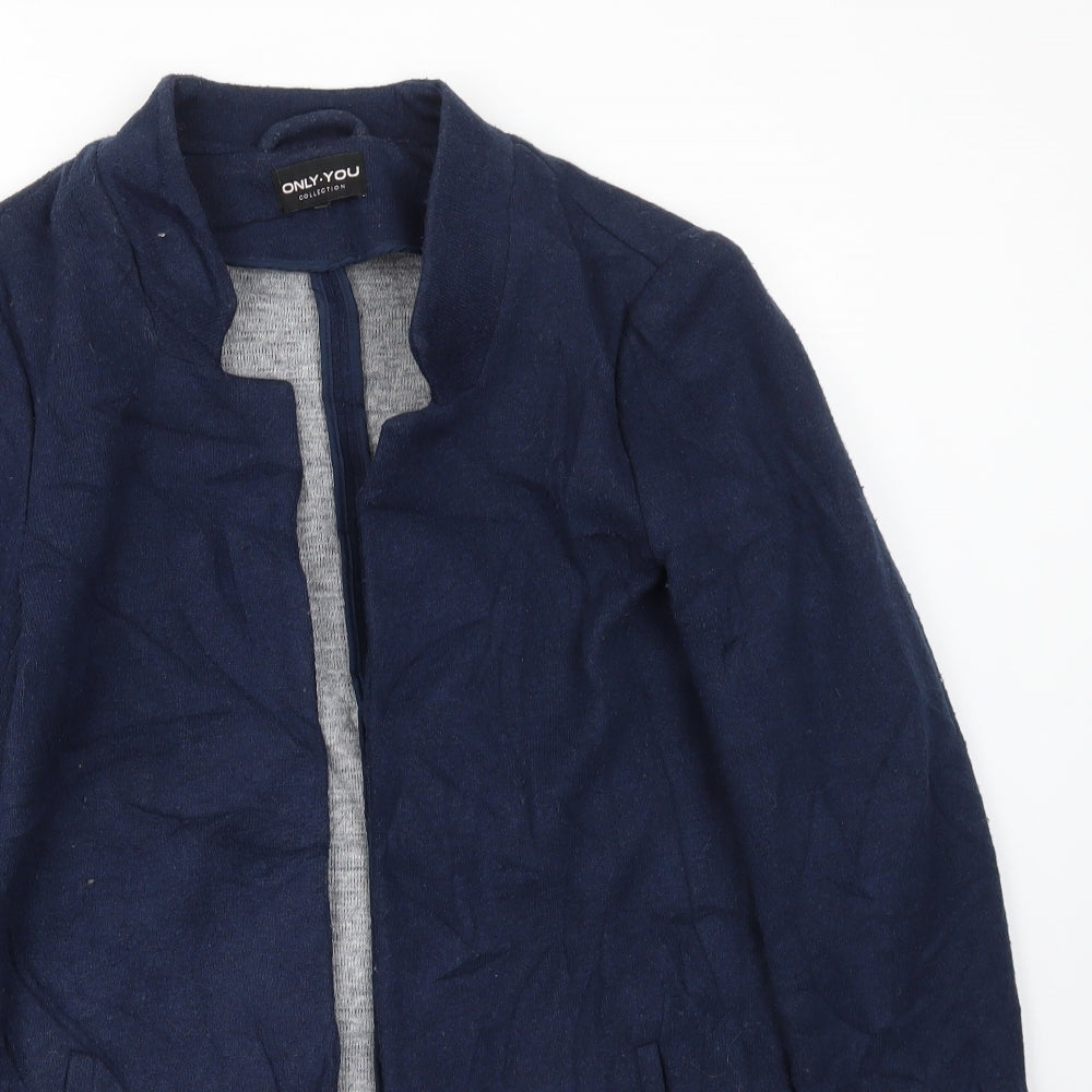 ONLY YOU  Womens Blue   Cardigan Jumper Size M