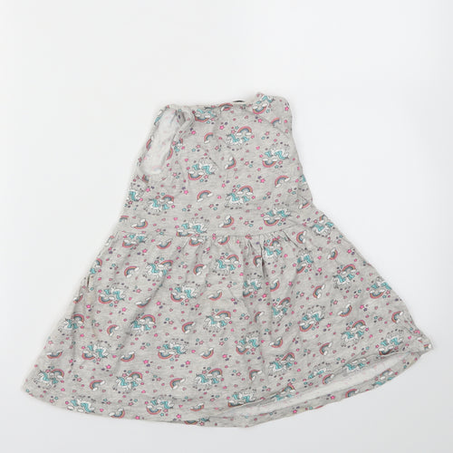 Primark Girls Multicoloured Animal Print  Fit & Flare  Size 2-3 Years