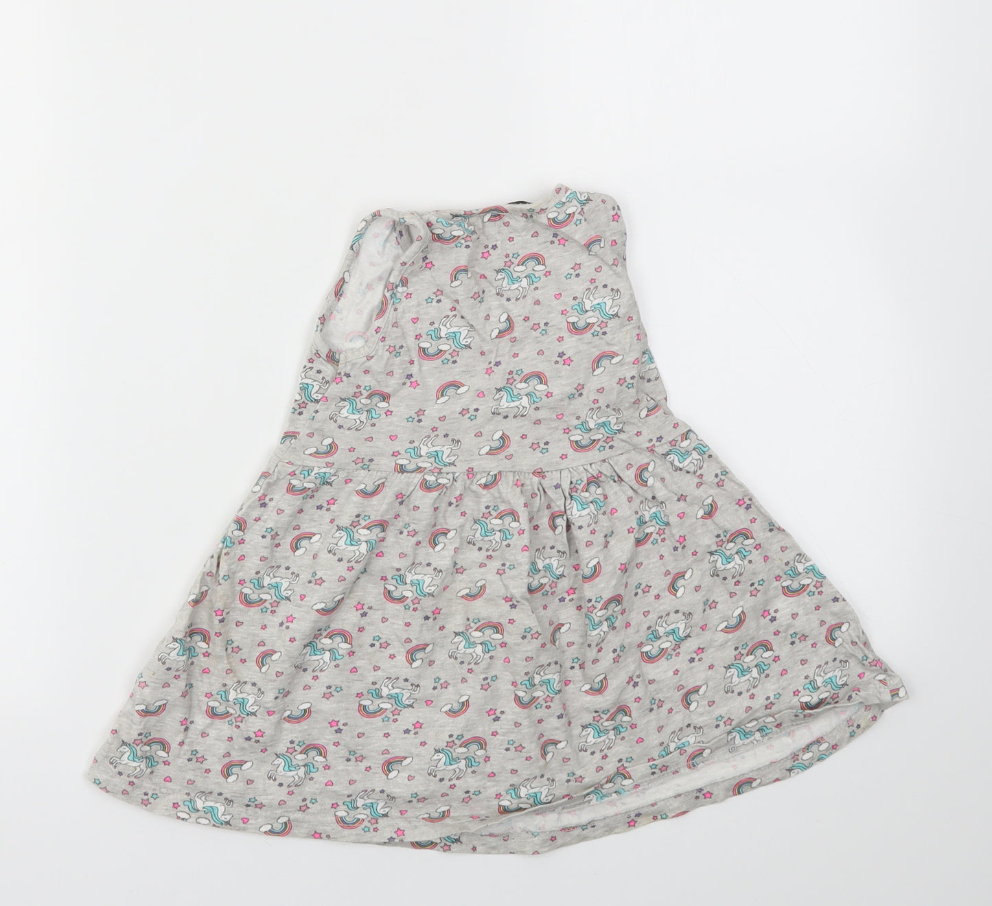 Primark Girls Multicoloured Animal Print  Fit & Flare  Size 2-3 Years