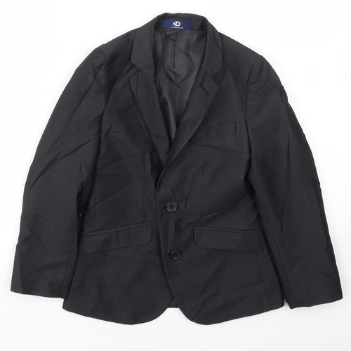 DUCK DOGE  Boys Black   Basic Jacket Blazer Size 7 Years