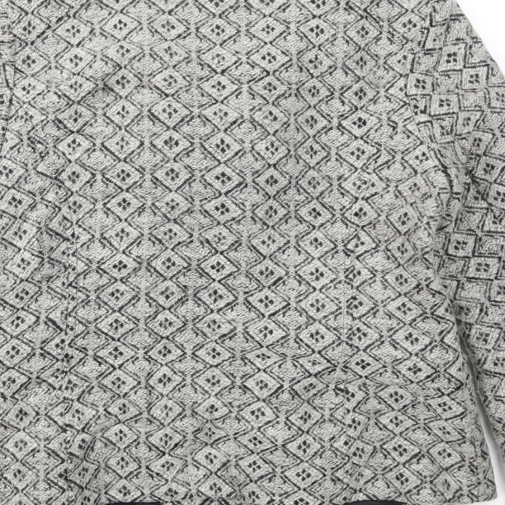 Debenhams Womens Grey   Jacket Coat Size 12
