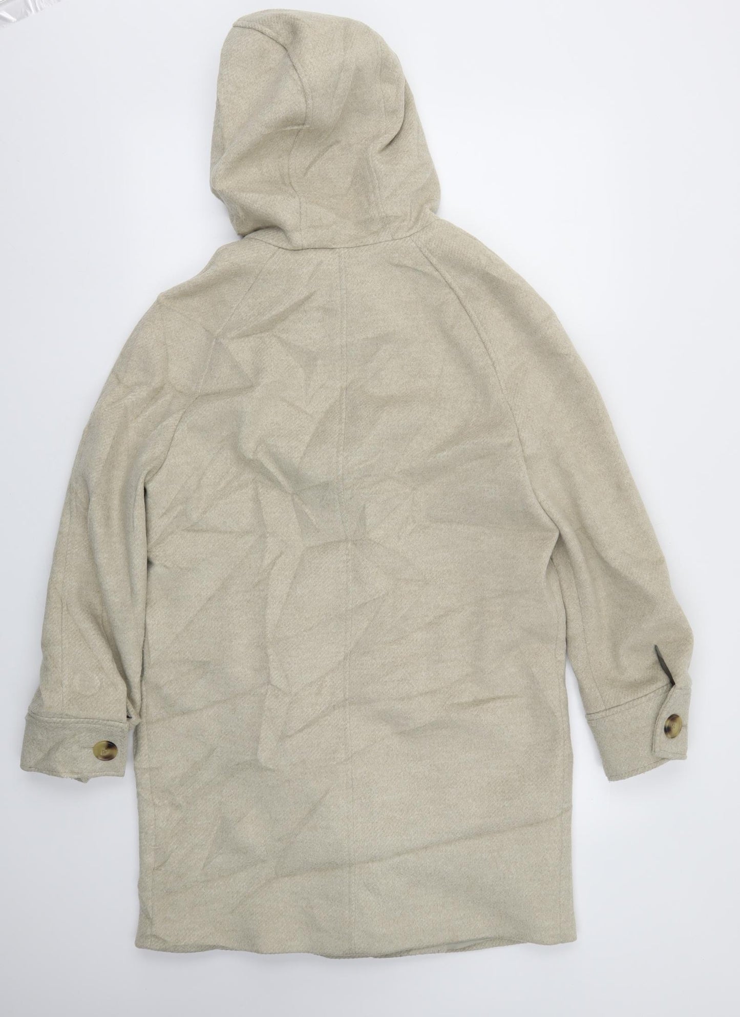M&S Womens Beige   Jacket Coat Size 8