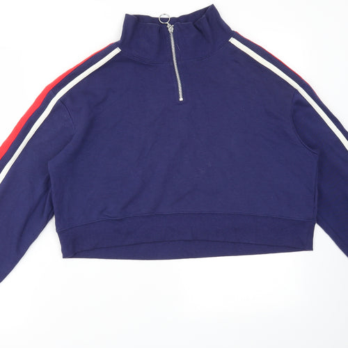 H&M Womens Blue   Pullover Jumper Size S