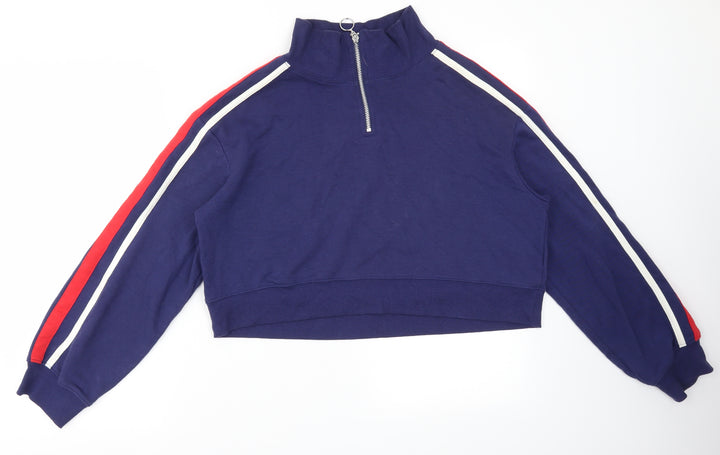 H&M Womens Blue Pullover Jumper Size S