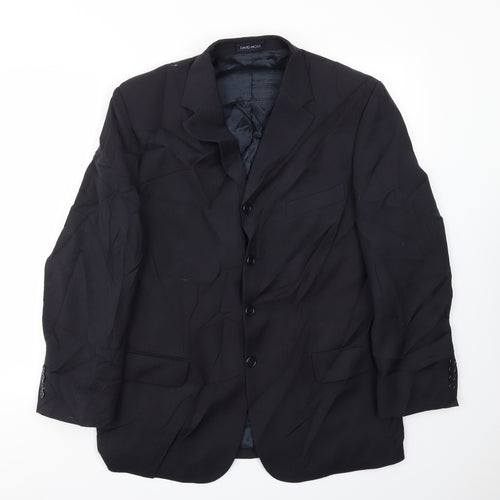 DM Mens Blue   Jacket Blazer Size 42
