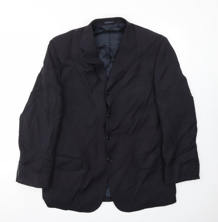 DM Mens Blue Jacket Blazer Size 42