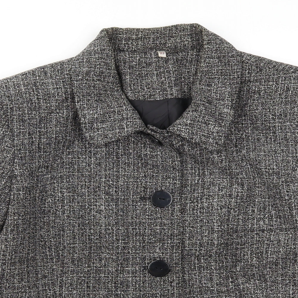 EWM Womens Grey   Jacket Blazer Size 22