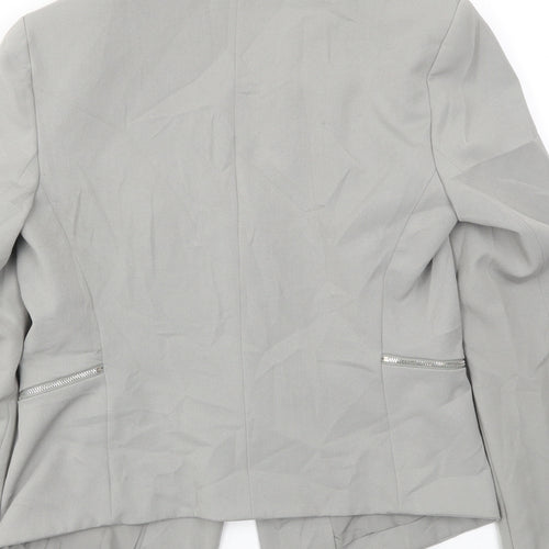 Matalan Womens Grey   Jacket Blazer Size 10