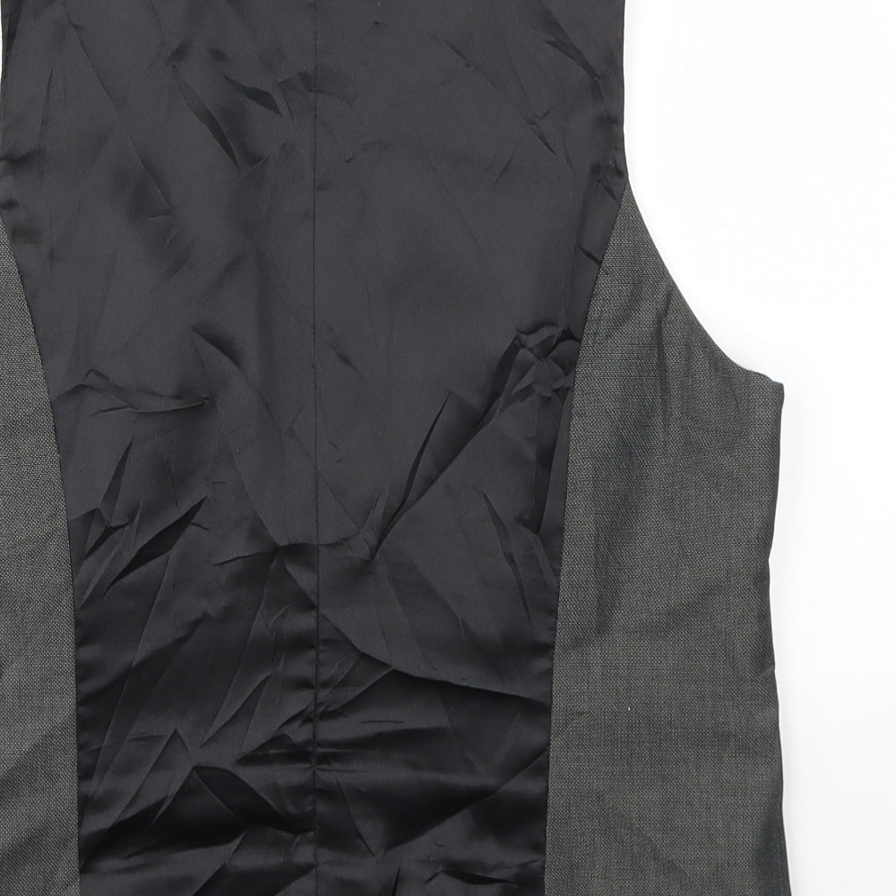 Wallis Womens Green   Jacket Suit Waistcoat Size 14