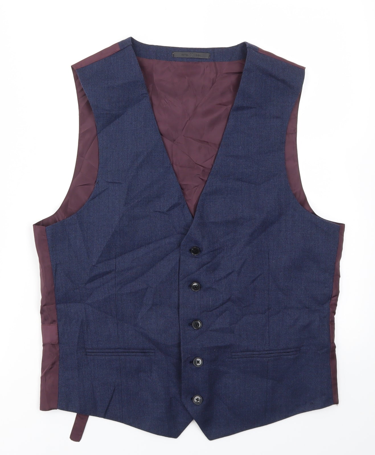 MONTAGUE BURTON  Mens Multicoloured   Jacket Suit Waistcoat Size M
