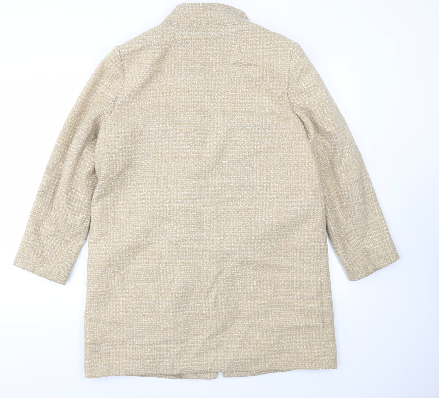 M&S Womens Beige   Jacket Coat Size 14