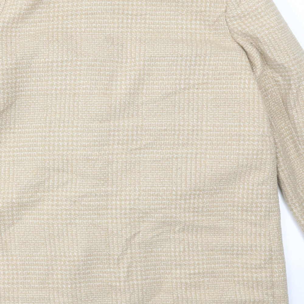 M&S Womens Beige   Jacket Coat Size 14