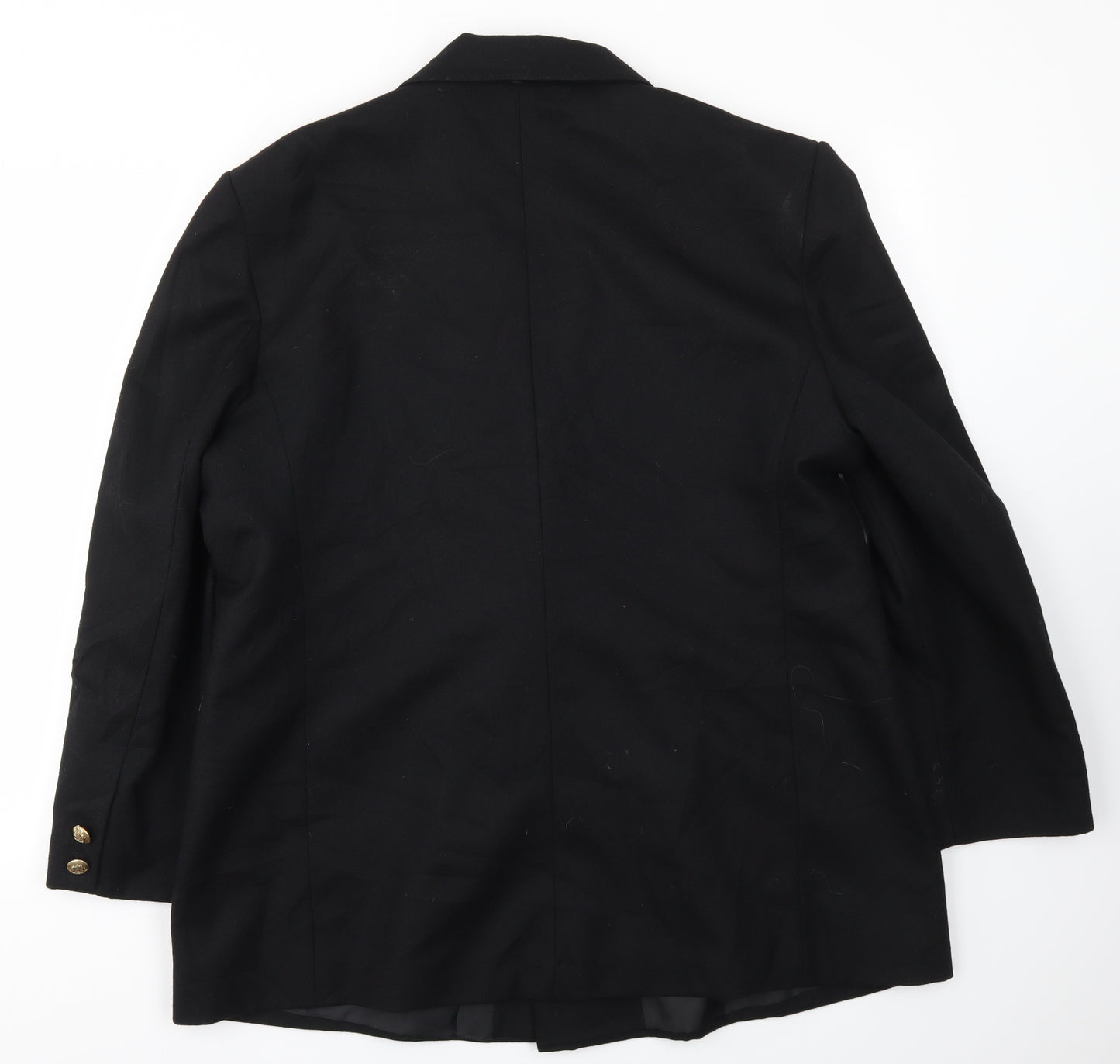 Preworn Womens Black   Jacket Blazer Size 20
